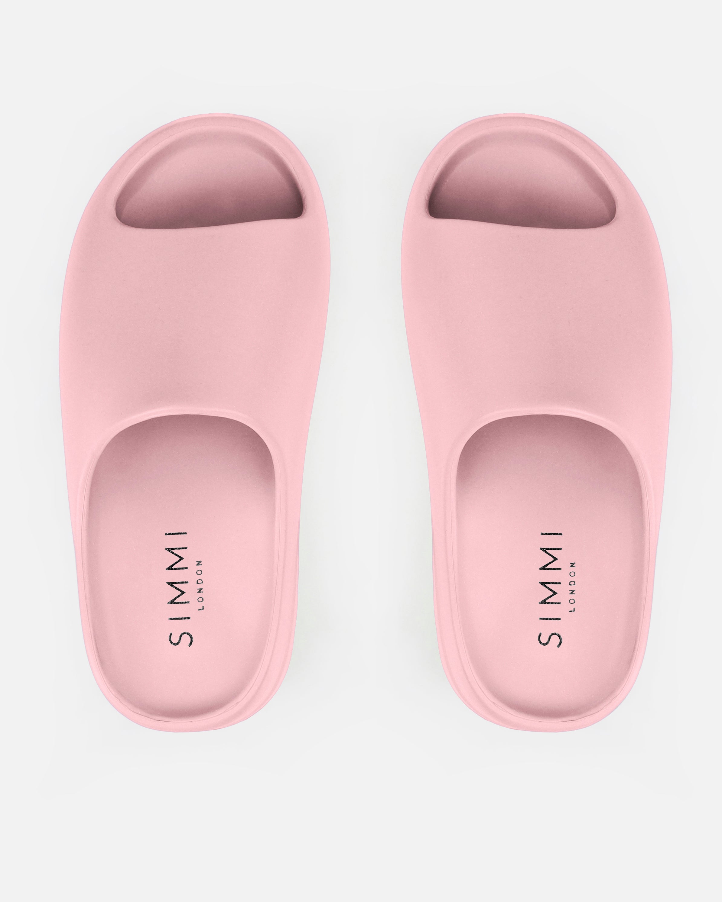 Sand Pink Moulded Sliders | SIMMI London