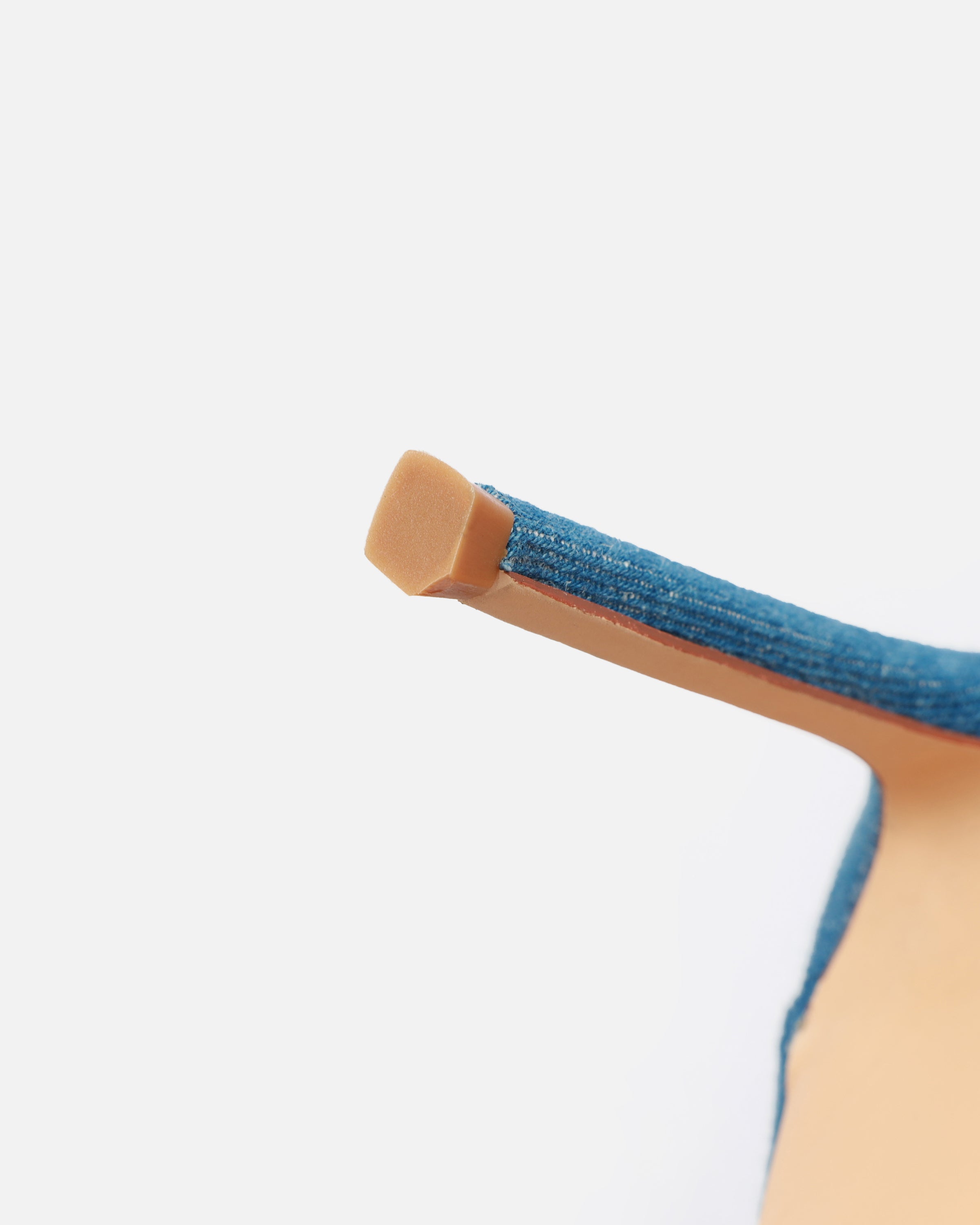 Stan Blue Denim Cargo Stiletto Boots | SIMMI London