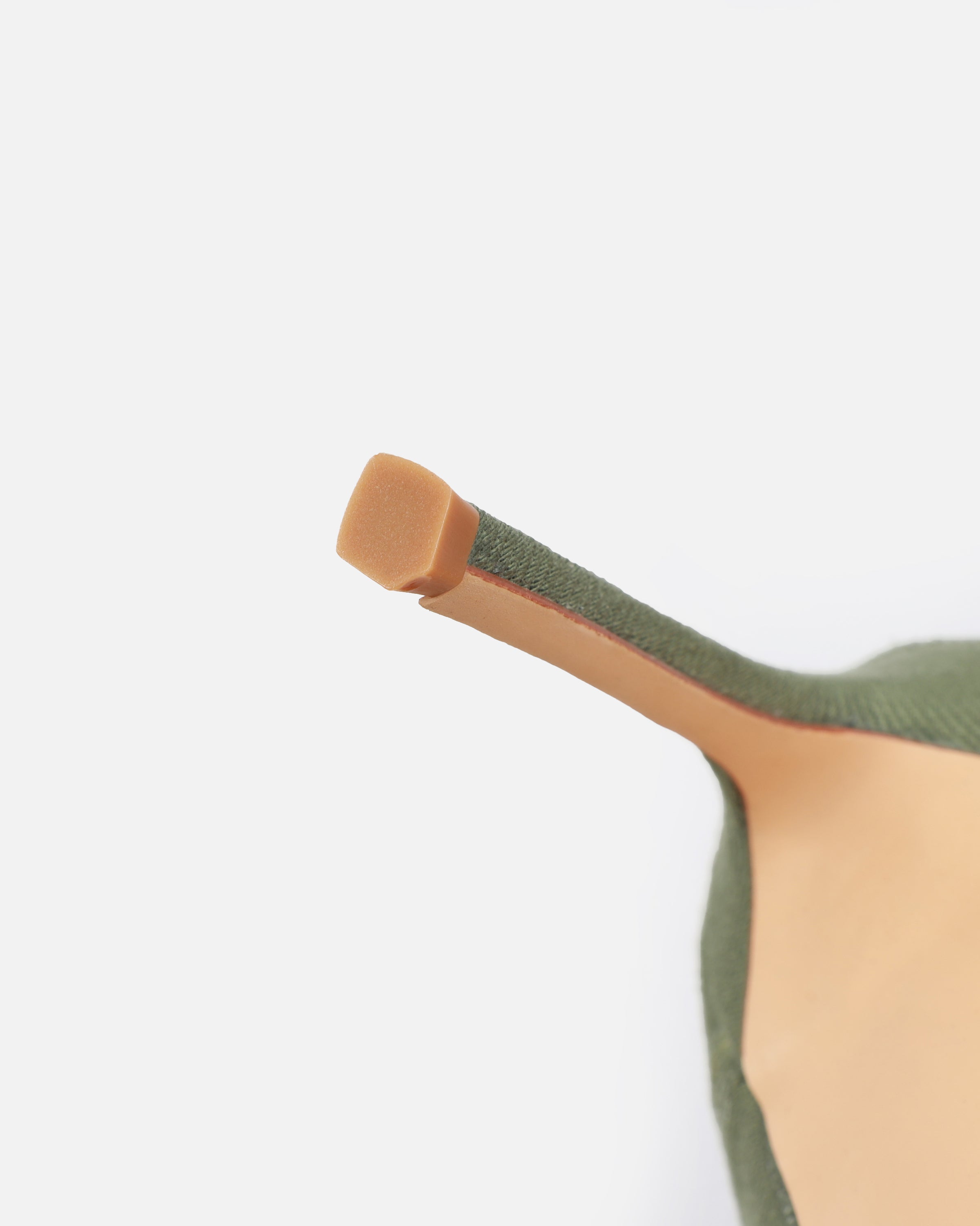 Stan Khaki Canvas Cargo Stiletto Boots | SIMMI London