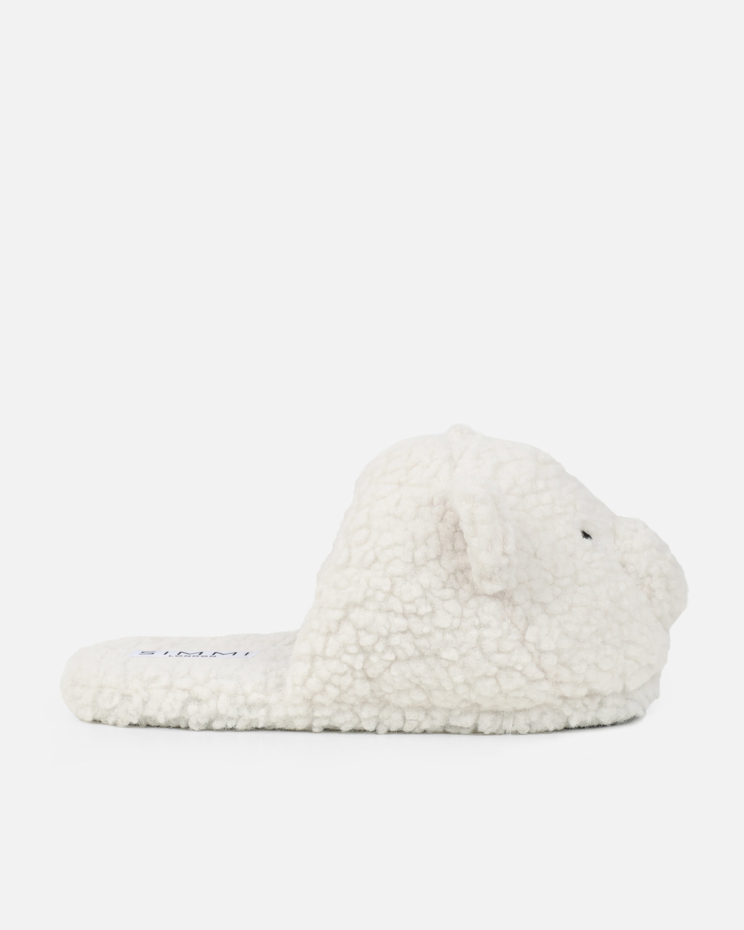 Ted Cream Borg Teddy Novelty Slippers | SIMMI London
