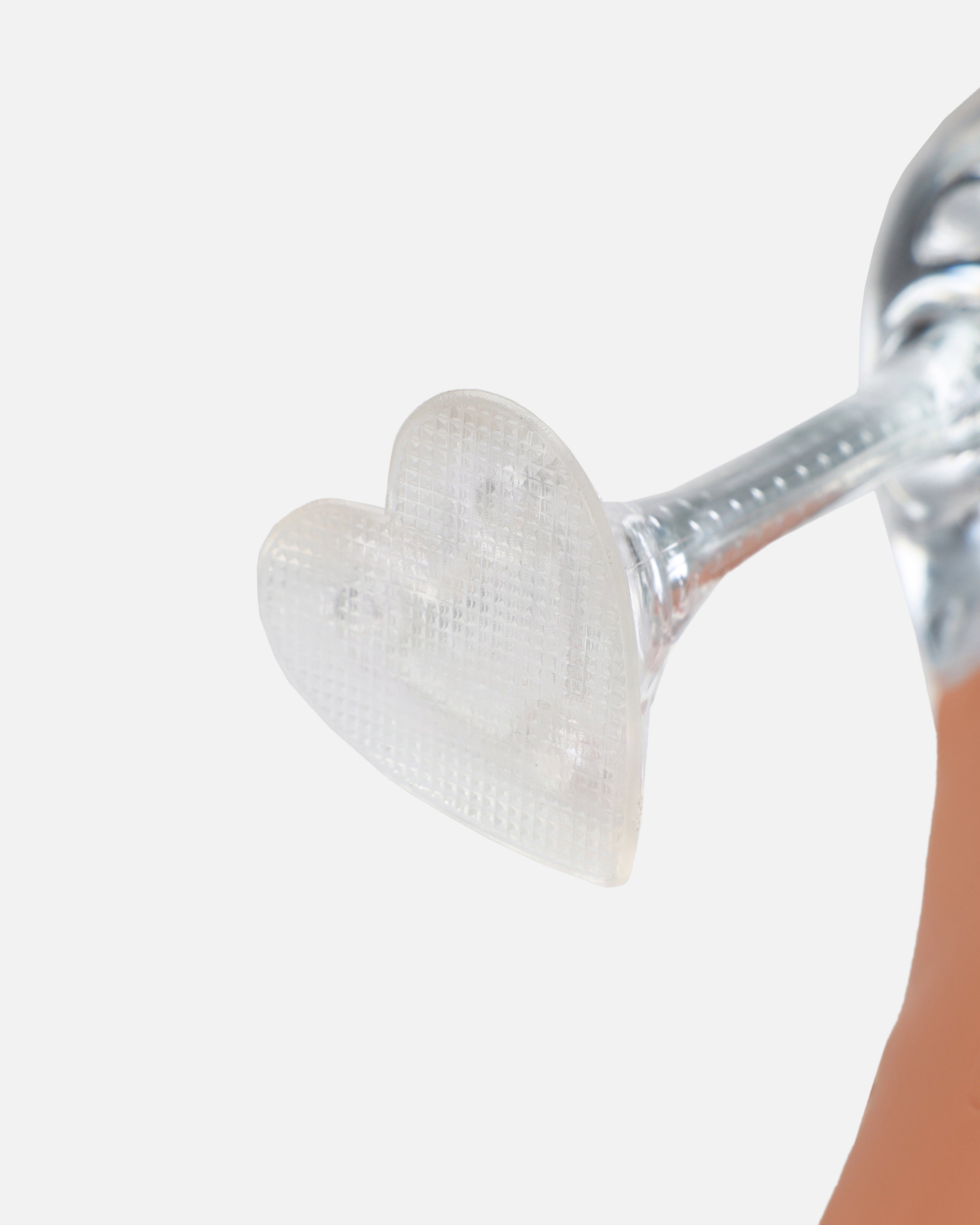 Tiamo Stone Diamante Toe Thong Heart Heels | SIMMI London