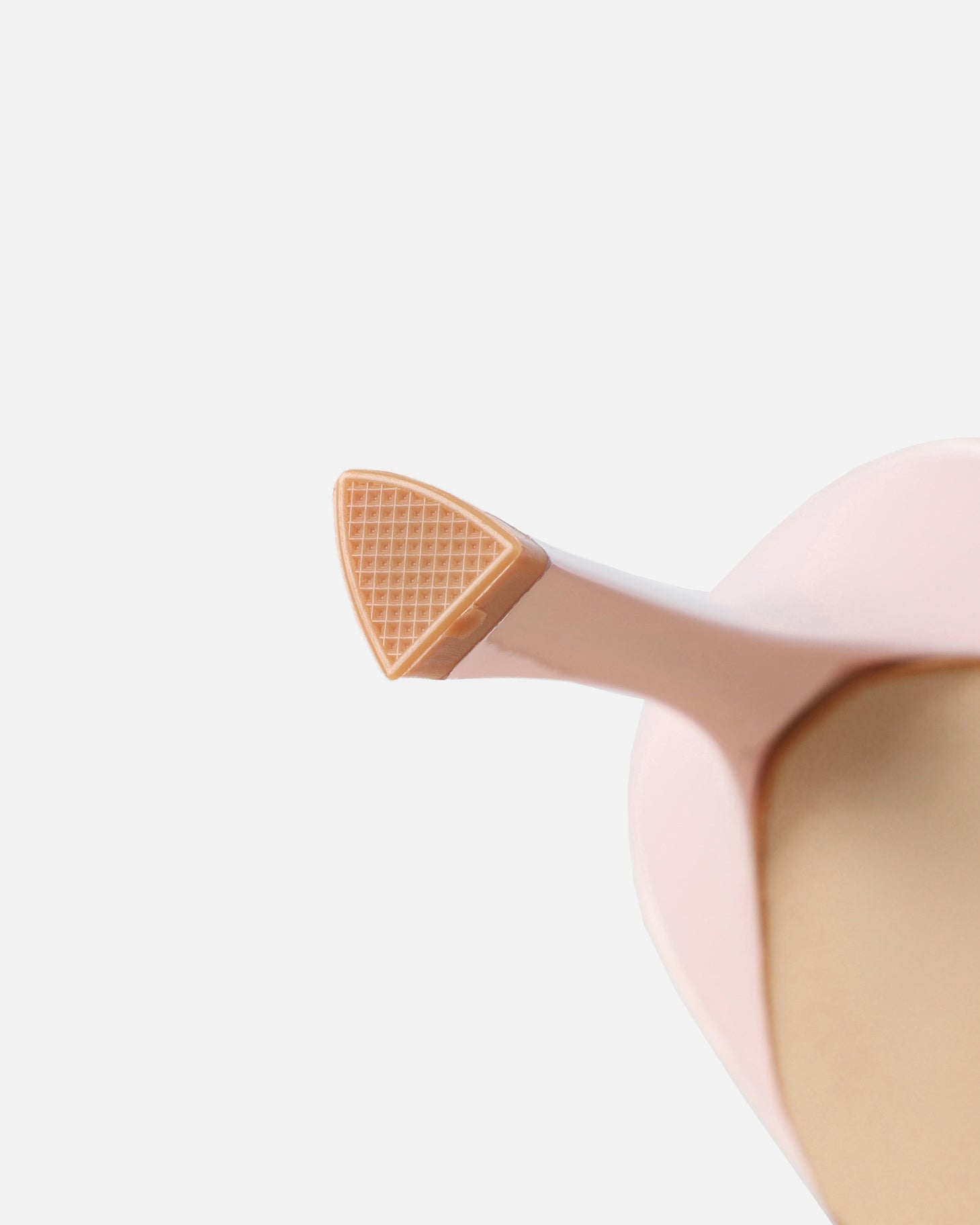 Trinnie Baby Pink Satin Lace Up Ballet Mid Heels | SIMMI London