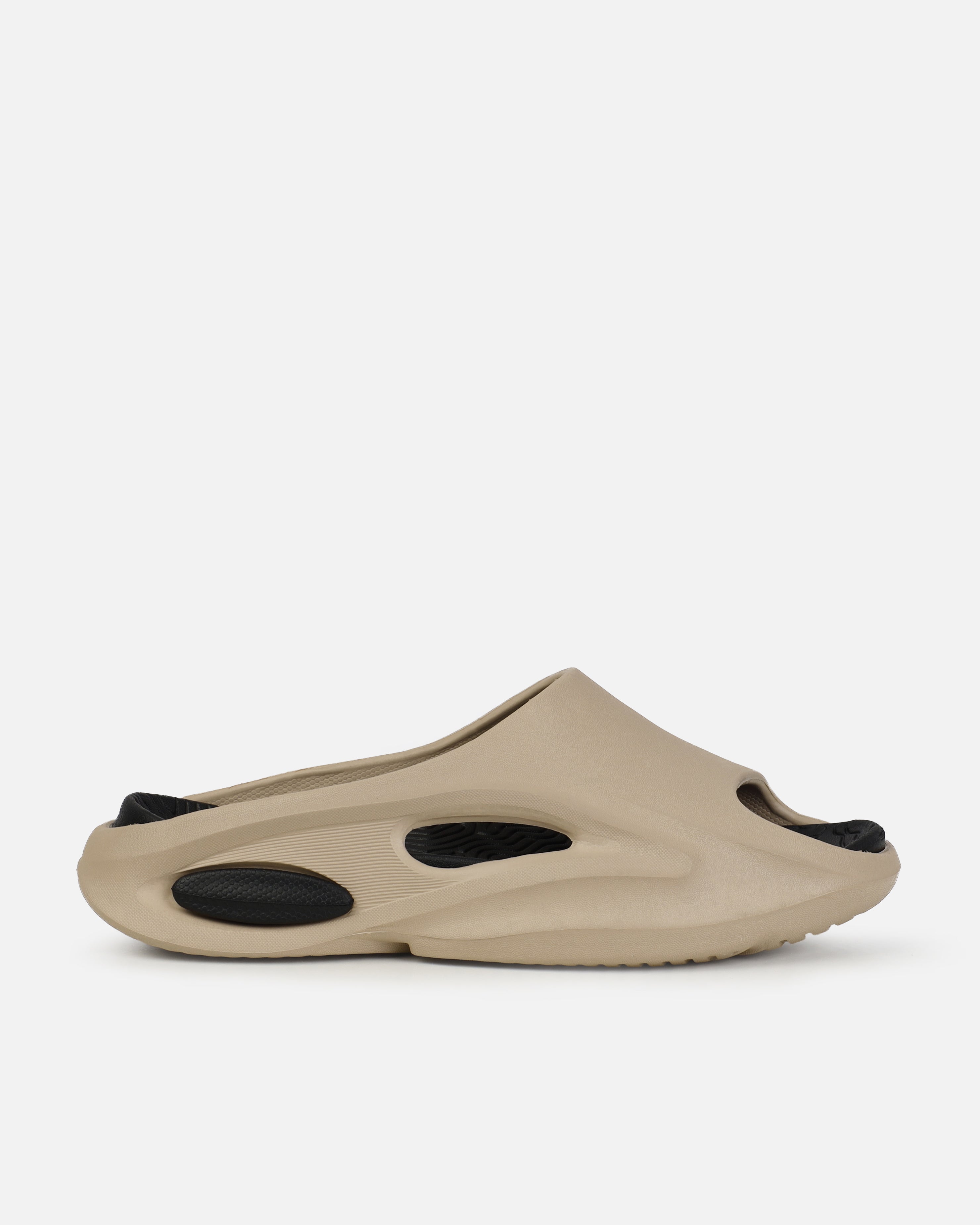 Xoey Mocha Cut Out Moulded Sliders | SIMMI London
