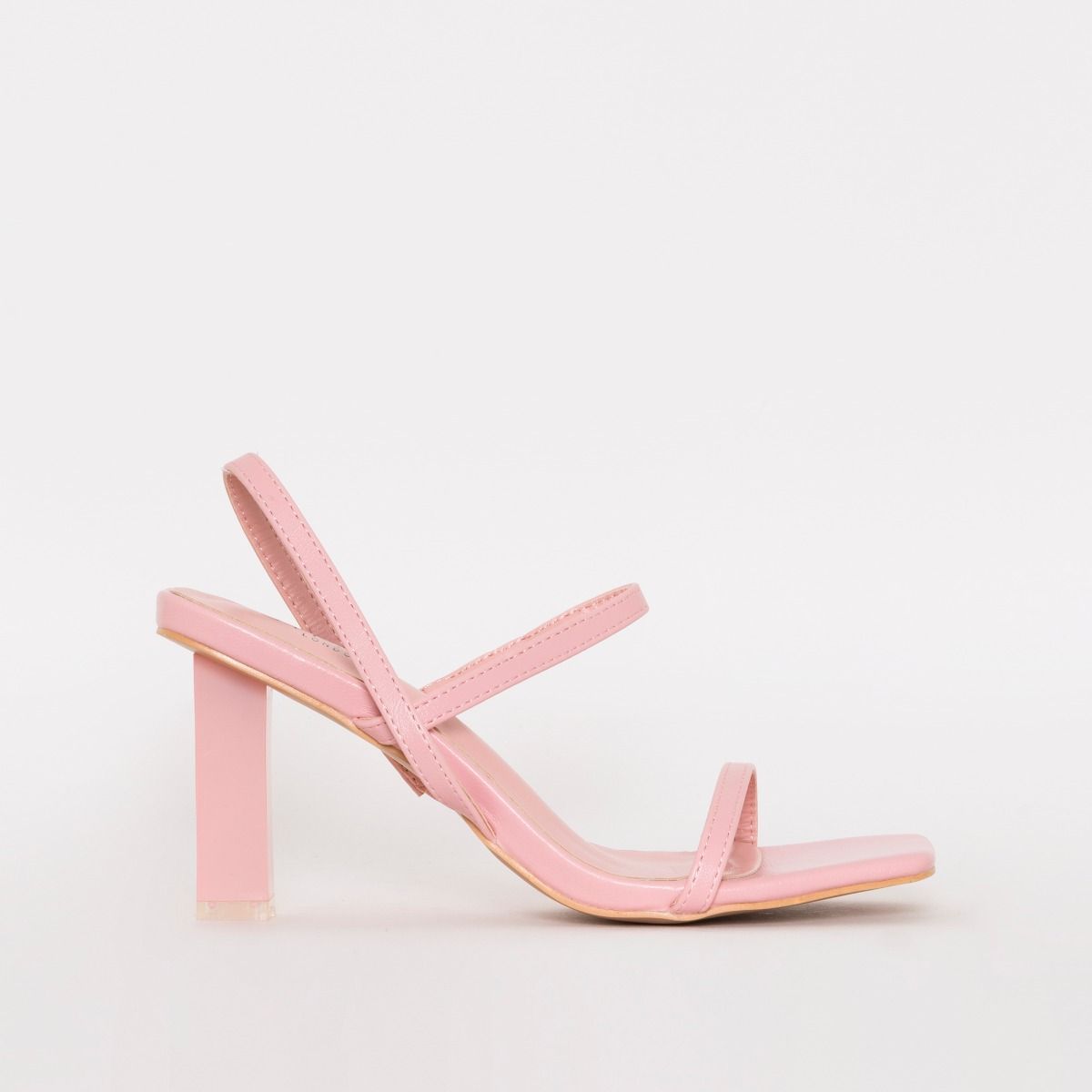 Sonia X Fyza Candy Pink Block Heels