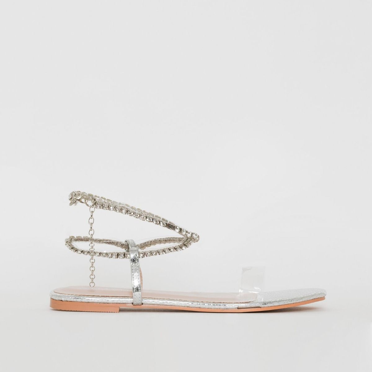 diaz-clear-silver-faux-snake-print-flat-sandals