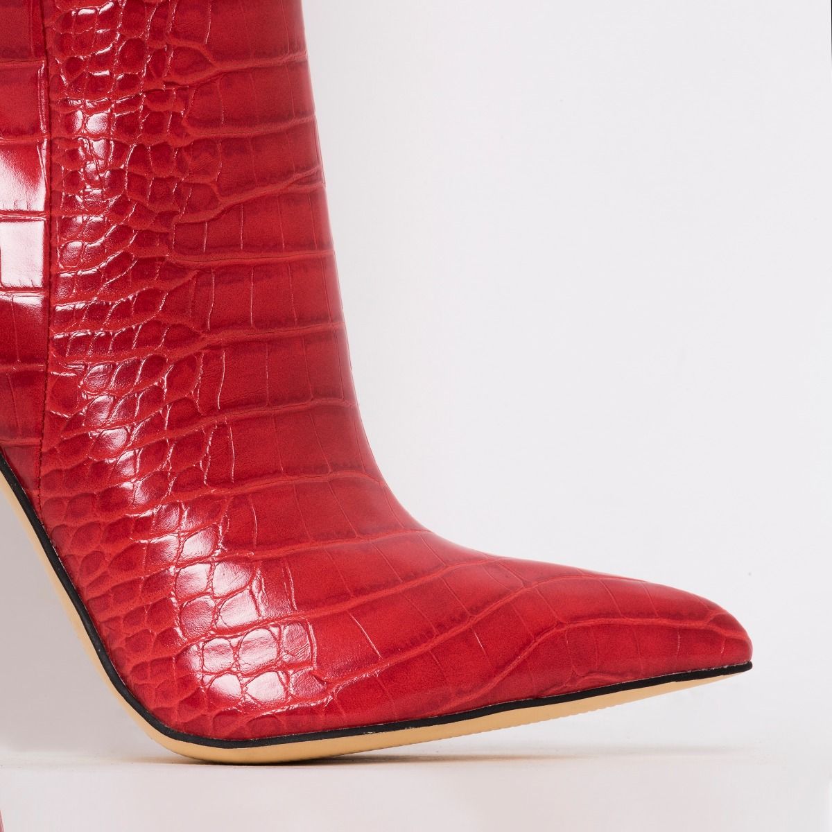 red croc boots