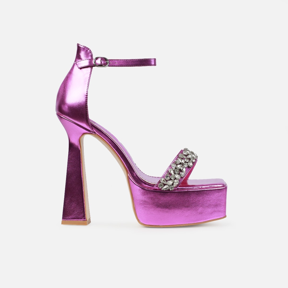Women's heels-magenta LR373 | MODONE wholesale - Clothing For Men