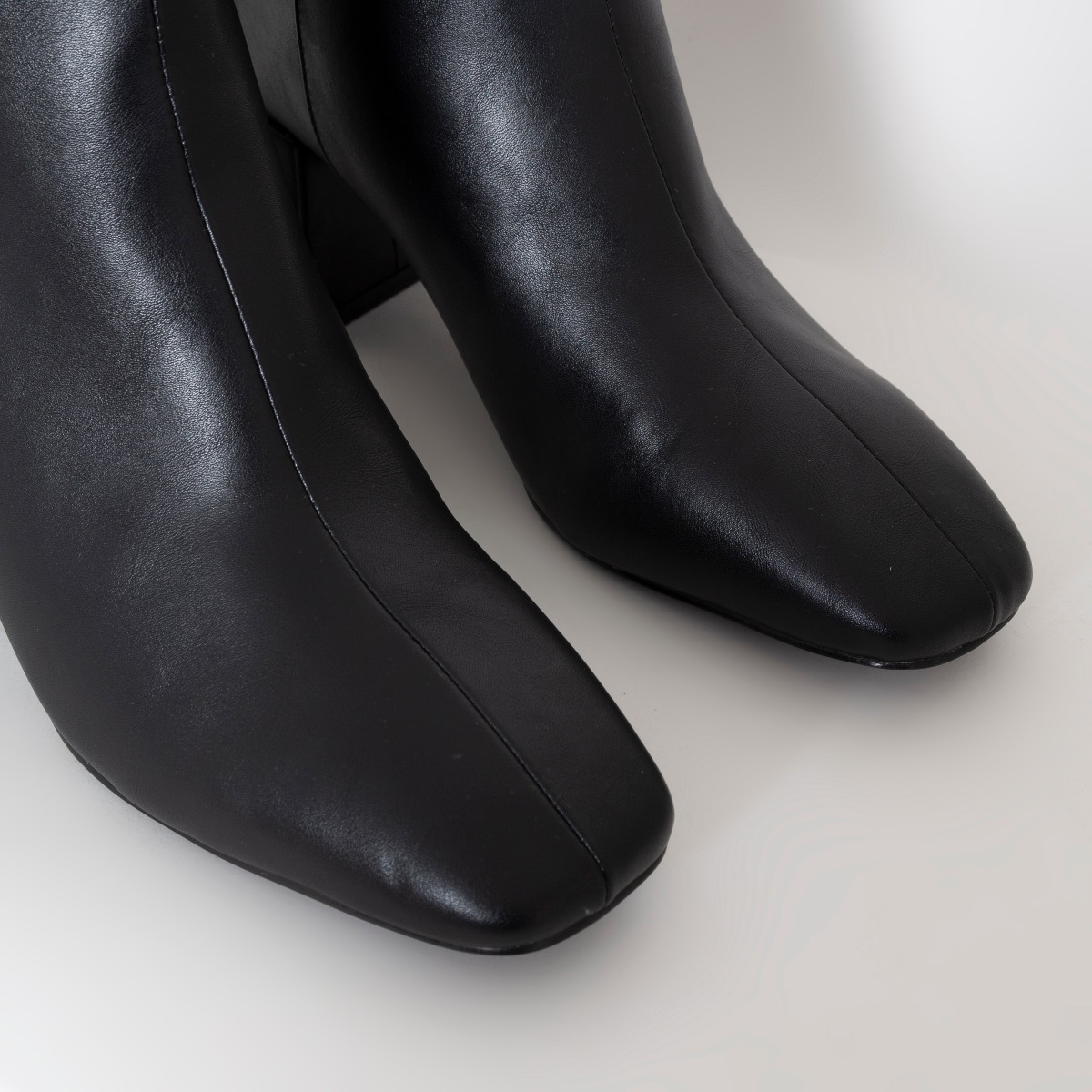 Fabel Black Block Heel Ankle Boots | SIMMI London