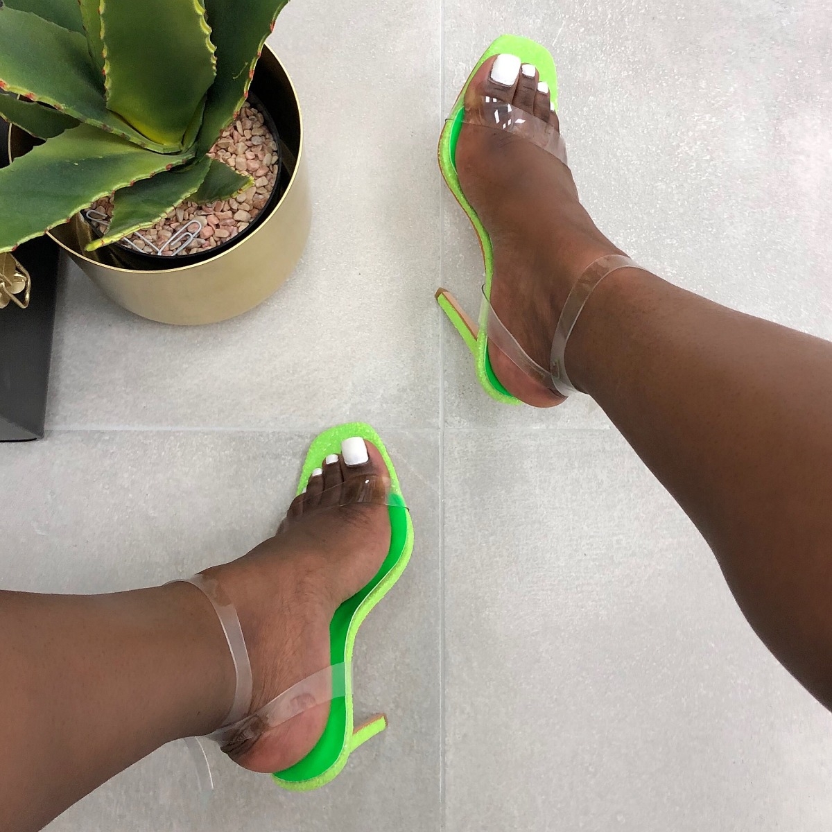 JADE Chunky Platform Heels - Green | Heels, Fashion shoes, Platform heels  chunky