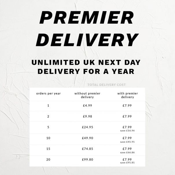 Premier UK next day delivery