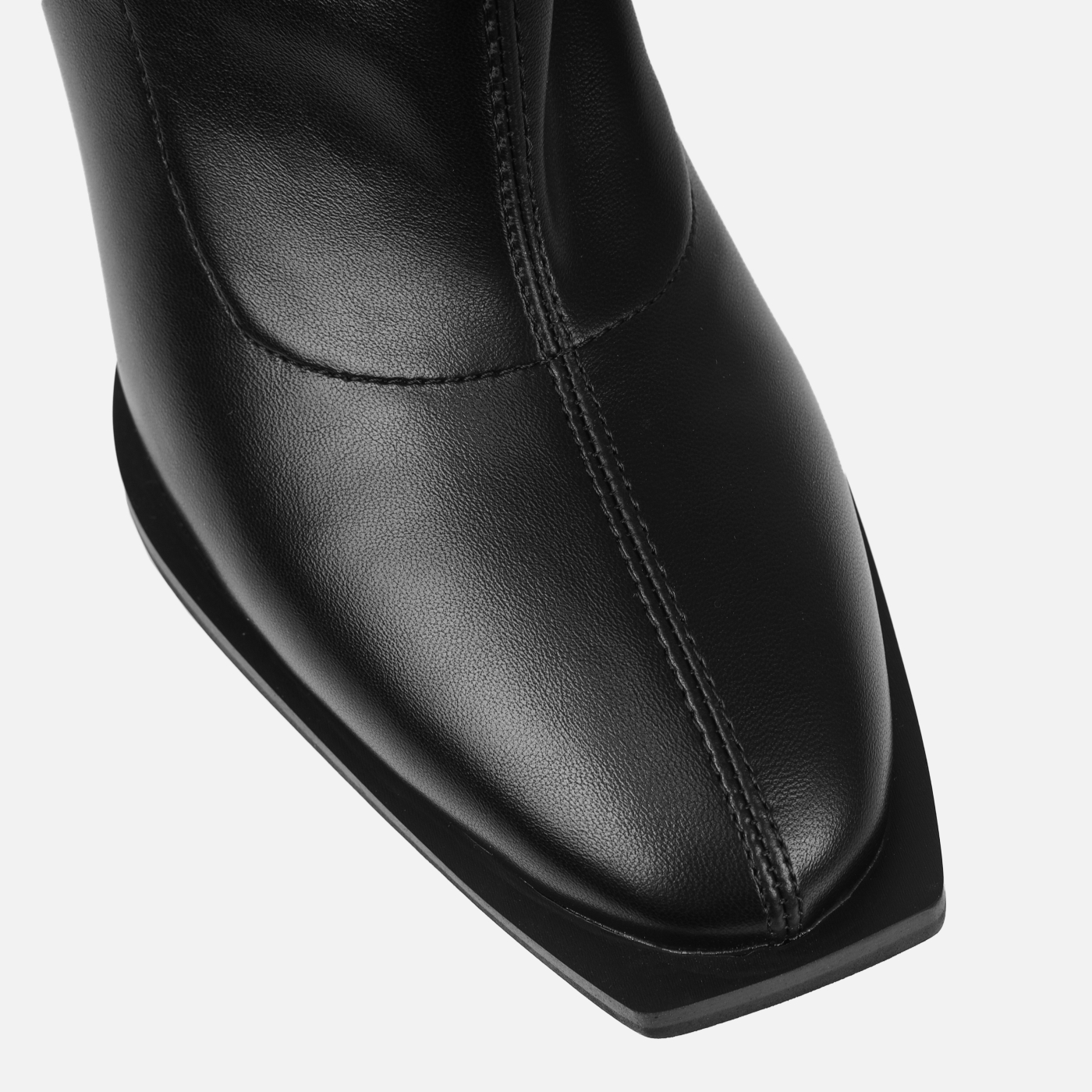 Eden Black Block Heel Ankle Boots | SIMMI London